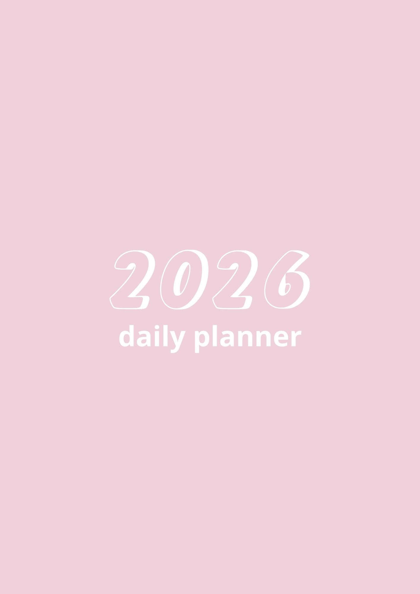 2026 Digital Diary
